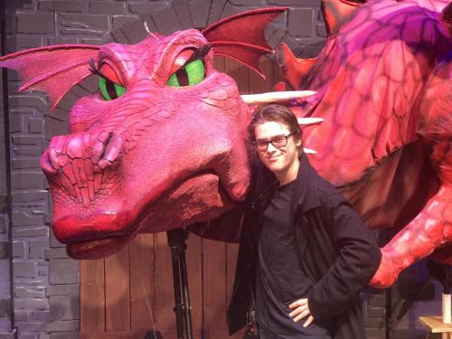 Stage Manager and Dragon Tail Operator, Roger